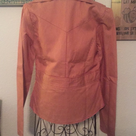 🐝 NWT brick red and cream blazer - Juniors - Picture 8 of 8